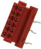 Board-To-Board Connector, Micro-Match Series, Through Hole, Receptacle, 6, 1.27 Mm Rohs Compliant Amp - Te Connectivity - 31C7309 - Newark, An Avnet Company