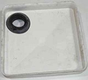 Endcap for Square AeroFlo2 Chamber - drilled - GH98011 - Hydrofarm, Inc.