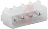 Connector, Shell; Commercial MATE-N-LOK; Pin; 4; 13; 250 VAC; Nylon; Natural - 70083143 - Allied Electronics, Inc.