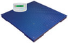 PT112+AE402 -115V - Adam PT Floor Scale w/AE402 Indicator, 2500lb/1000kg x, 0.5lb/200g,115V -- GO-11810-50 - Image