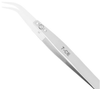 Excelta Five Star Utility Tweezers 7-CE - Ceramic Curved Fine Tip - 5 3/4 in Length - 0.25 in Thick - EXCELTA 7-CE - R. S. Hughes Company, Inc.