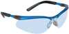 3M BX 11523-00000-20 Polycarbonate Standard Safety Glasses Blue Lens - Ocean Blue Frame - Half Frame - 078371-62078 - 078371-62078 - R. S. Hughes Company, Inc.