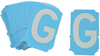 Brady Bradyglo Letter Label - Printed Msg = G - 6002-G - 754473-84047 - R. S. Hughes Company, Inc.