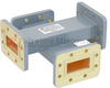 50 dB WR-137 Waveguide Crossguide Coupler with CPR-137G Flange from 5.85 GHz to 8.2 GHz in Copper Alloy - FMWCP1078 - Fairview Microwave Inc.