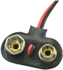 Battery Strap, 9V, Wire Lead; Battery Sizes Accepted Keystone - 30C1545 - Newark, An Avnet Company