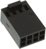 Wire-Board Connector Receptacle, 8 Position, 2.54Mm; Product Range Amp - Te Connectivity - 29AC1660 - Newark, An Avnet Company