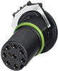 Flush Connector, M12, Rcpt, 8Pos; Product Range Phoenix Contact -- 82Y7616