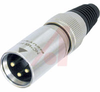 XLR Cable Connector Male 3P Heavy Duty - 70088313 - Allied Electronics, Inc.