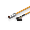 ZK4100-8121-2xxx | Motor connection cable 0.75 mm² with M23 speedtec ® plug, three-phase, drag-chain suitable -  - Beckhoff Automation LLC