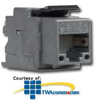 Hubbell NEXTSPEED Shielded Jacks, Cat 5e - SJ5EB - TelephoneStuff.com