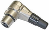 XLR 3 Pin Cable Mt(f) Rt. Ang. Neutrik Connector Nick/Silver - CA-NC3FRC - Visual Sound, Inc.