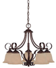 1P-80101-5-56 Mid. Chandeliers-Glass Down - 457144 - Capital Lighting, Inc.