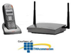 Nortel T7406E 2.4 GHz Digital Cordless Telephone with.. - NT8B45AAAP - TelephoneStuff.com