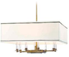 2924-AGB Mid. Chandeliers-Drum Shades - 342329 - Capital Lighting, Inc.