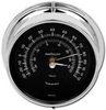 Thermometer - Mini-Max, Chrome case, Black dial - Maximum Weather Instruments