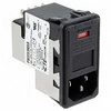 Power Entry Connectors - Inlets, Outlets, Modules -- 1-6609952-2-ND - Image
