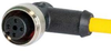 M12 A-Code 3-Pin Angled Female To Open End, 2M, Pvc Yellow Jacket Harting - 51AK5483 - Newark, An Avnet Company