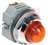 Switch,Round Domed Lens Pilot Light;1 13/64