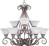 2658MRPE Mid. Chandeliers-Glass Up - 725271 - Capital Lighting, Inc.