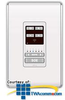 Legrand - On-Q lyriQ&trade; Keypad In Studio Design - AU5009-WH - TelephoneStuff.com