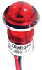 Panel Mount Indicator, Led, 17.463Mm, Red, 12V; Led Color Dialight - 51R6207 - Newark, An Avnet Company