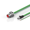 ZK7906-BP00-Axxx | ENP cable, PUR, 3 G 1.5 mm² + (1 x 4 x AWG22), drag-chain suitable, key 3 (user-defined voltage) -  - Beckhoff Automation LLC