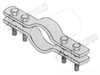 Pipe Clamp -- 590 0300PL - Image
