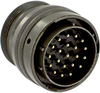 Circular Connector Plug Size 22, 21 Position, Cable; Product Range Amphenol Industrial - 25K9642 - Newark, An Avnet Company