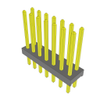 Headers, Male Pins - 612-MTMM-107-09-G-D-345-ND - DigiKey