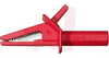 FLANGED CROCODILE CLIP - RED UL/CSA - 70062305 - Allied Electronics, Inc.