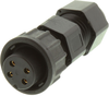 Circular Conn, Plug, 4Pos, Cable; Product Range Multicomp Pro - 97Y9763 - Newark, An Avnet Company