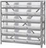 Open Shelving, 7Shelves, 18Bins, Clear; Shelving Unit Type Quantum Storage - 42AC8703 - Newark, An Avnet Company