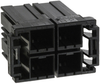 Receptacle Housing, 4Pos, 10.16Mm, Gf Pe; Product Range Amp Te Connectivity - 76K0732 - Newark, An Avnet Company