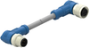 Sensor Cord, 4P M12 Plug-M12 Rcpt, 16.4 ; Connector Type A Te Connectivity - 95AC0490 - Newark, An Avnet Company