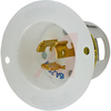 LKG FLG-INLT, 15A 250V, L6-15P, WH - 70116335 - Allied Electronics, Inc.