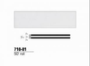 3M Scotchcal 71001 White Striping Automotive Tape - 3/16 in Width x 50 ft Length - 2 mil Thick - 051141-71001 - R. S. Hughes Company, Inc.