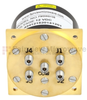 SP4T Latching DC to 40 GHz Electro-Mechanical Relay Switch, Self Cut Off, Reset, Diodes, 3W, 12V, 2.92mm -- FMSW6138