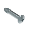 DZUS® Quarter-Turn Stud, Small Size, Phillips Recess #1, Steel Zinc Plate, Bright chromate - D2-513-714-190 - Southco