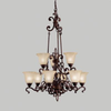 Large Chandeliers-Glass Shade - 54915 - Light Center (The)
