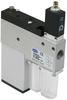Compact ejector with integrated functions SCP 20 FS VE - 10.02.02.00902 - Schmalz Inc.
