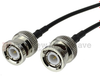 BNC Male to BNC Male Cable RG174 Coax in 48 Inch - FMC0808174-48 - Fairview Microwave Inc.