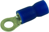 Terminal, Ring Tongue, #6, Crimp, Blue; Stud Size - Metric Multicomp Pro - 34P2326 - Newark, An Avnet Company