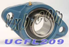 45mm Bearing UCFL209 + 2 Bolts Flanged Cast Housing -- Kit7331