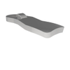 Quarter-Turn Cam Latch Cam, 20mm  Grip, 316 Stainless Steel, Electropolished - E5-9011 - Southco