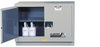 Justrite Chemcor 31 gal Silver Hazardous Material Storage Cabinet - 48 in Width - 35 3/4 in Height - 697841-13098 - 697841-13098 - R. S. Hughes Company, Inc.