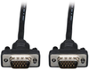 Low-Profile VGA Coaxial High-Resolution Monitor Cable with RGB Coaxial (HD15 M/M), 2048 x 1536 (1080p), 3 ft. -- P502-003-SM - Image
