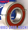 6003-2NSE Nachi Bearing 17x35x10 Sealed C3 - Kit9678 - NationSkander California Corporation