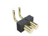 Connector - 2 Pin 2mm Right Angle Pogo Pin Female - Image