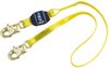 DBI-SALA EZ-Stop Yellow Shock-Absorbing Lanyard - 6 ft Length - 840779-11173 - 840779-11173 - R. S. Hughes Company, Inc.