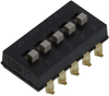 Dip Switch, Spst, 5Pos, 0.1A, 5Vdc, Smd; No. Of Circuits C&k Components - 35AH5932 - Newark, An Avnet Company